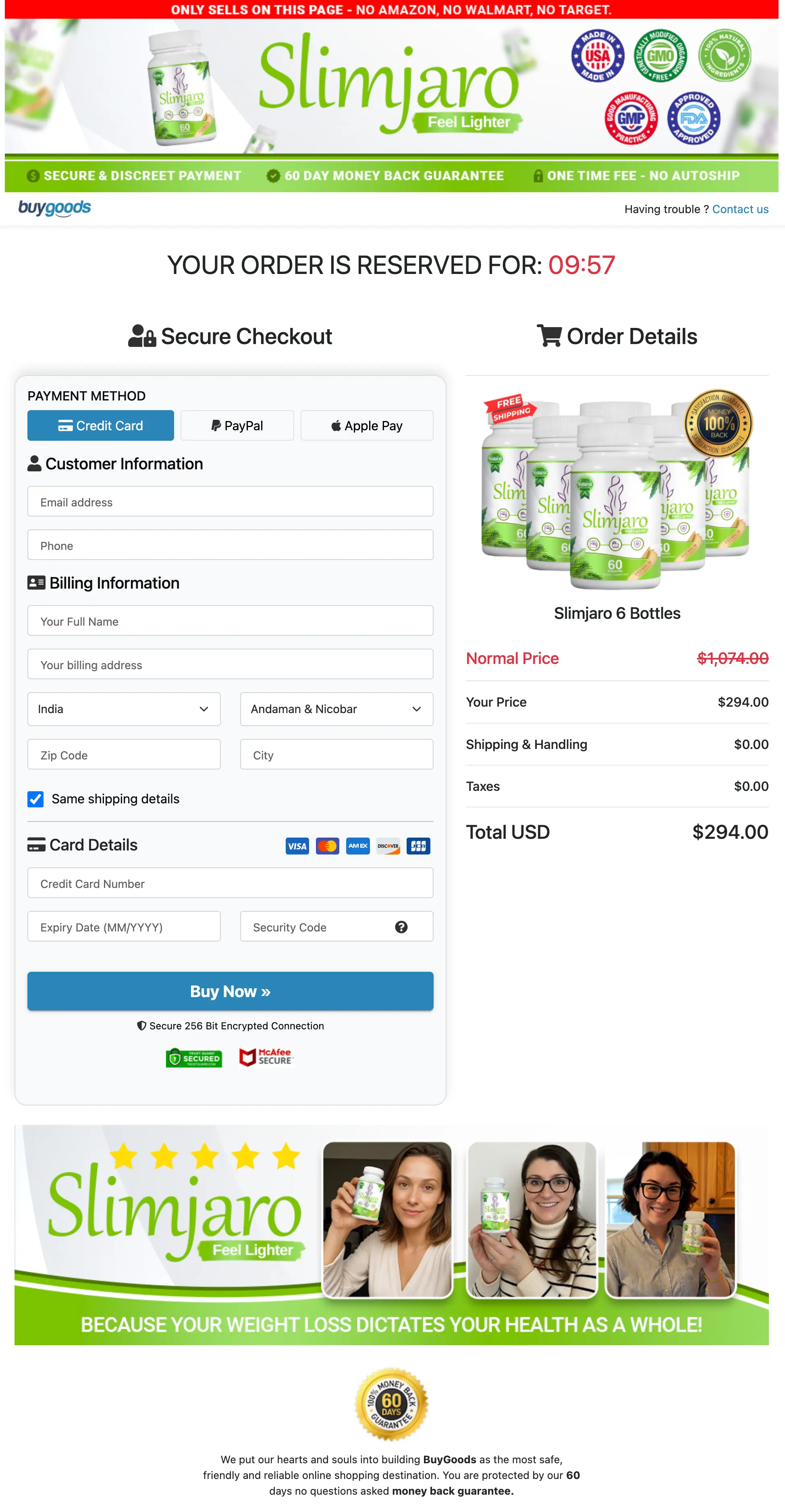 slimjaro Order Now